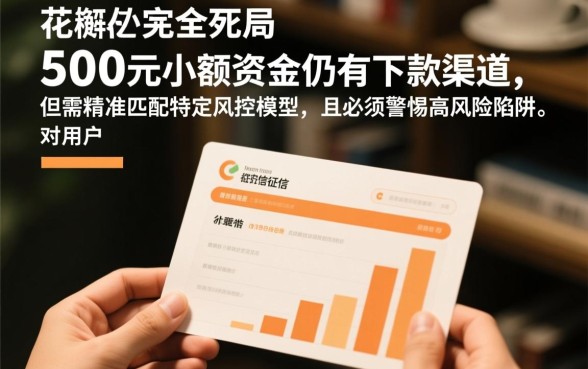 征信花2026年哪里能下500的口子，500小额贷款怎么申请