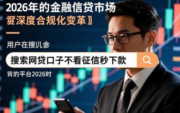 2026年网贷口子不看征信，秒下款有哪些平台？