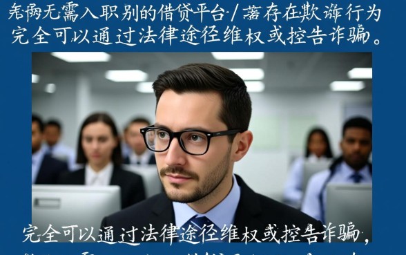 无需人脸识别的借钱平台可以告他诈骗吗,怎么投诉?