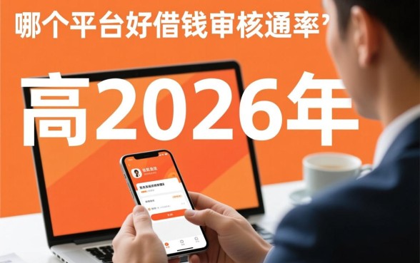哪个平台好借钱审核通过率高2026年，哪个容易下款不用征信
