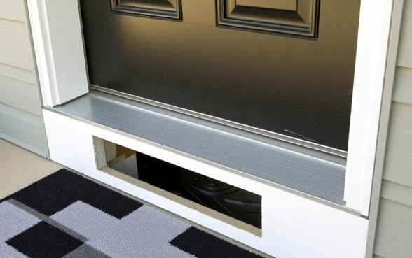 美国家庭门下留缝叫什么，门底口子有什么作用