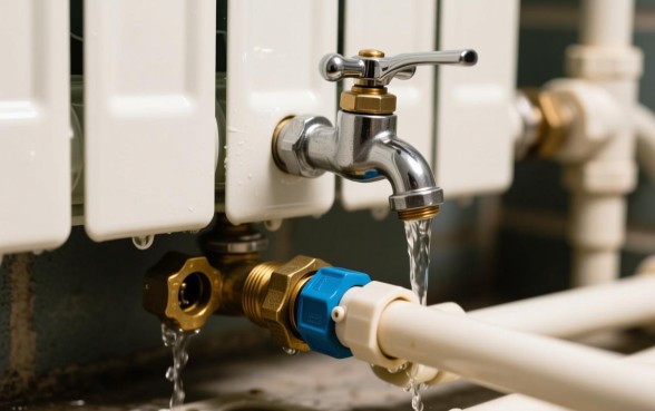 暖气片怎么接，暖气片水龙头下边有几个口子？