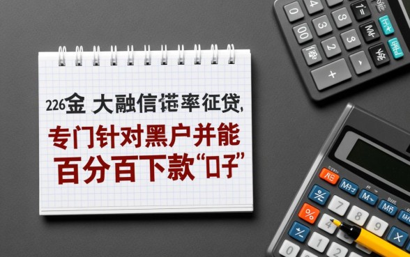 2026年不看征信黑户能下款吗？哪里有下款口子？