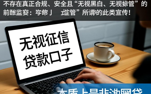 无视黑白无视征信口子，2026最新有哪些靠谱的？