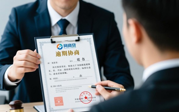 网商贷逾期协商让提供承诺证书合法吗，必须签吗？