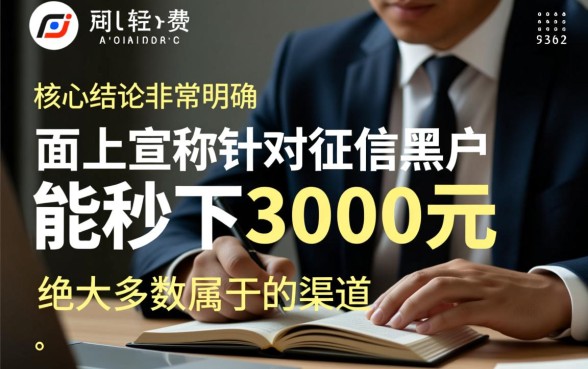 秒下3000的黑户口子有什么，2026不用审核的网贷有哪些