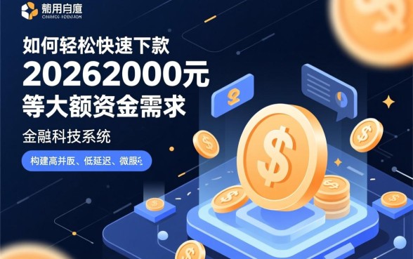 如何轻松快速下款20262000元，怎么申请容易通过？