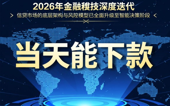 有没有当天能下款2026的网贷平台，2026年哪个网贷容易下款
