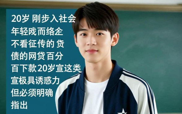 不看征信负债的网贷百分百下款20岁？哪里能申请不看征信贷款？