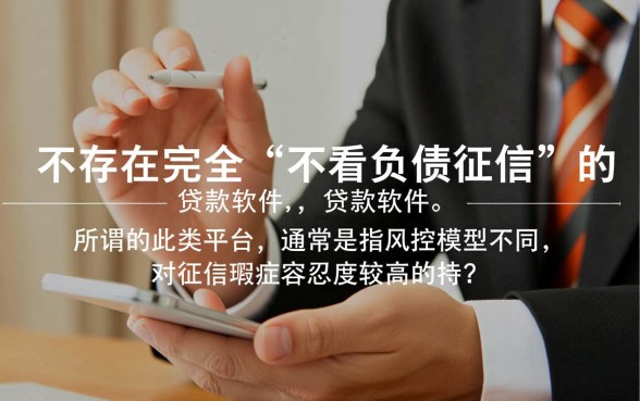 不看负债征信的贷款平台有哪些软件，哪个容易下款