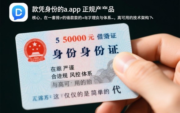 凭身份证5000元借款的app正规吗，哪个平台靠谱？
