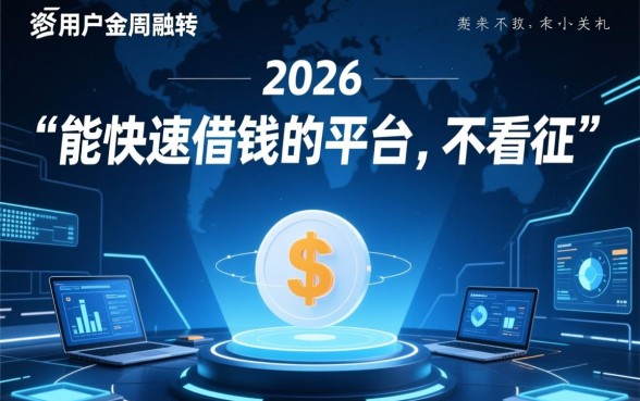 能快速借钱的平台有哪些，不看征信的有哪些