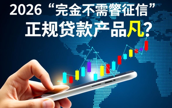 2026不需要征信的小额贷款有哪些，2026年最新不查征信的平台有哪些