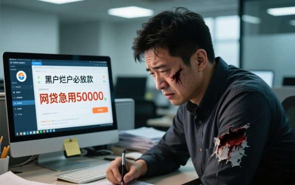 黑户网贷急用50000怎么贷？哪里能借必放款？