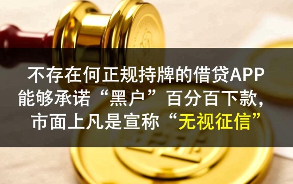 黑户有什么app可以借钱百分百借到，黑户贷款必下款口子有哪些