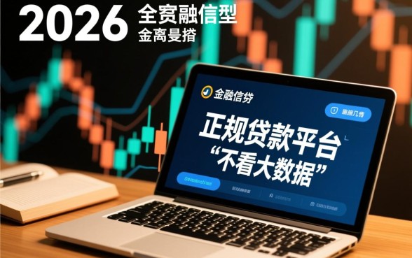 不看大数据的贷款平台2026有哪些，2026不看大数据贷款口子靠谱吗