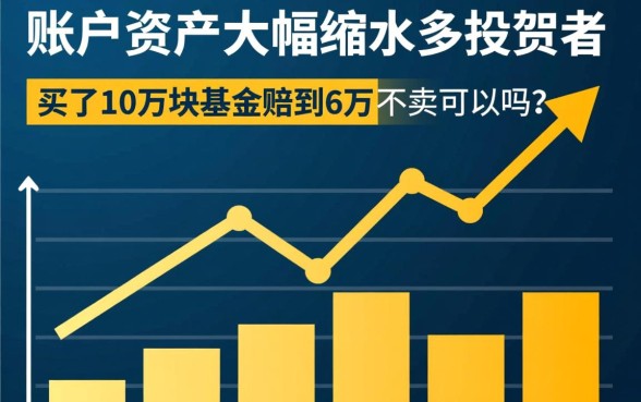 买了10万块基金赔到6万不卖可以吗，基金亏了死拿能回本吗