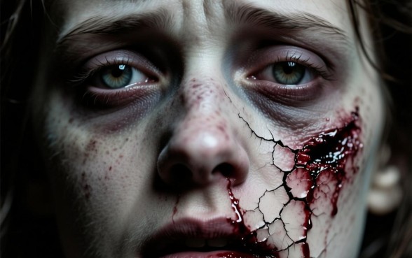 梦见脸裂开流血，鼻子下边破皮是什么预兆？