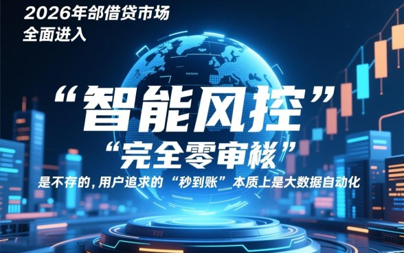 2026网上借钱不需要审核秒到账？哪里有不用审核的贷款软件？