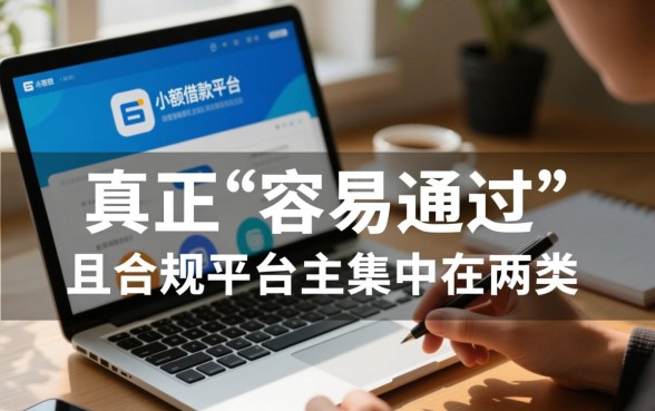 比较容易通过的小额的借款平台有哪些，哪个平台下款最快？
