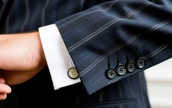 西装上能取下来的口子叫什么，西装袖口真开叉怎么拆