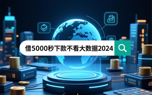 借5000秒下款不看大数据是真的吗，2026年哪里能借