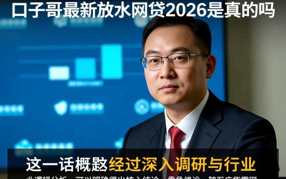口子哥最新放水网贷2026是真的吗，怎么申请才能下款？