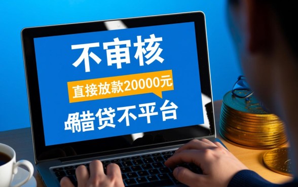 不审核直接放款20000的借钱平台有哪些？真的能秒下款吗？