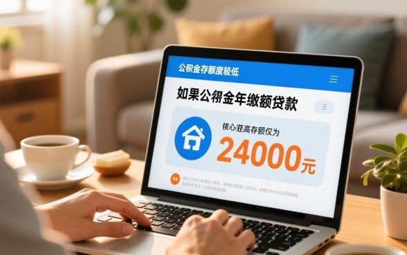 公积金一年才24能贷多少钱，公积金贷款额度怎么计算