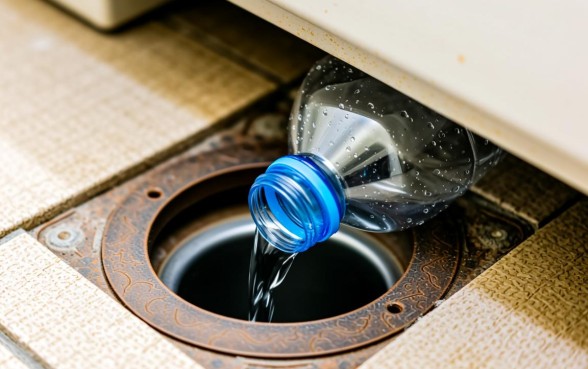 怎么用瓶子做下水道的口子视频，塑料瓶怎么做下水道漏斗