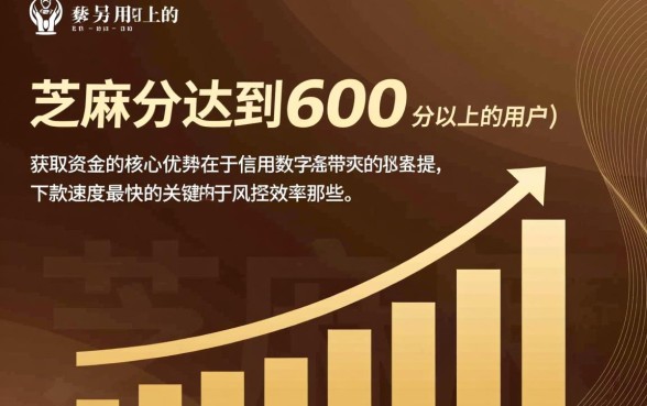 芝麻分600以上贷款哪里下款快？芝麻分600能秒下款吗？
