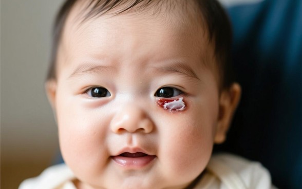 宝宝眼皮有口子几天结痂掉，伤口怎么护理不留疤