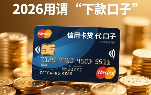 2026用信用卡能下款的口子有哪些，2026信用卡贷款容易过吗