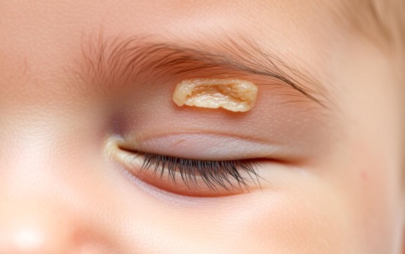 宝宝眼皮有口子几天结痂掉，宝宝眼皮受伤多久能愈合