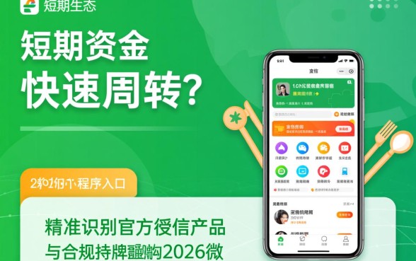 2026微信借款1个月秒下款口子有哪些？微信哪里借钱秒到账？