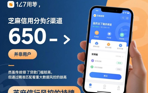 征信花了芝麻分650能下款吗，哪里有容易通过的口子