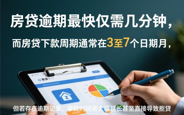房贷逾期怎么查询最快，有逾期记录多久能下款