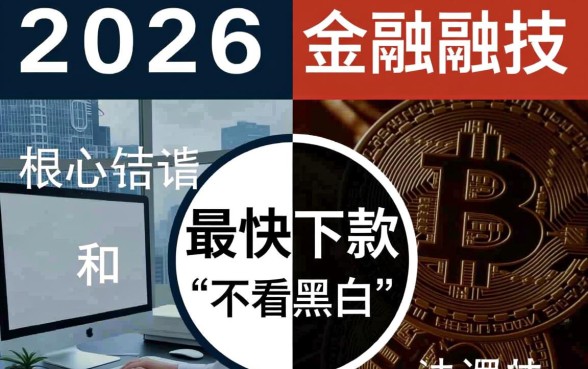 2026下款最快的网贷口子不看黑白吗，哪个口子秒批