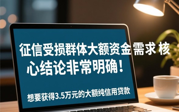 2026烂户急需3万5能下款的口子有哪些？哪里借钱不看征信？