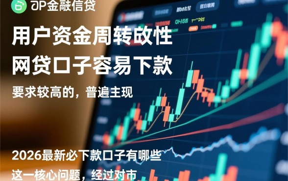 现在有哪些网贷口子容易下款的，2026最新必下款口子有哪些