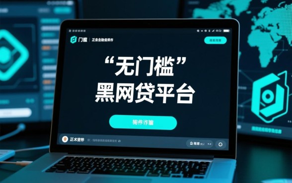 有没有一些黑网贷平台是下款无门槛的，黑网贷下款真的无门槛吗