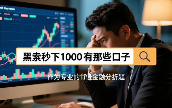 黑户秒下1000的有那些口子，不看征信哪里借？