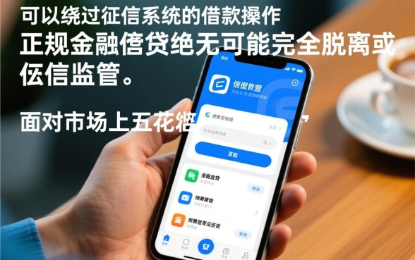 难道借款app真的可以绕过征信系统，不上征信的借款软件有哪些？