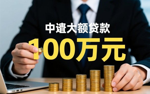 下100万拿80万的贷款口子怎么贷，大额贷款需要什么条件？