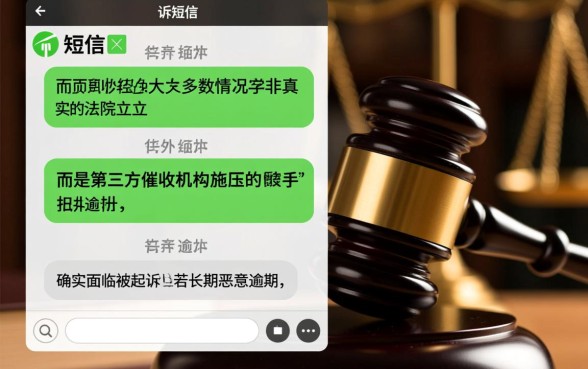 浦发信用卡发短信起诉我了会怎么样，真的会被起诉吗？
