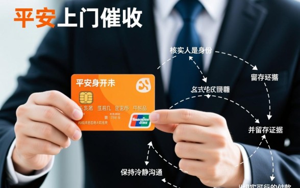 平安信用卡上门催收最简单三个步骤，遇到上门怎么应对？