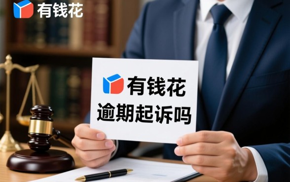 有钱花逾期起诉吗会上门吗是真的吗，怎么协商还款