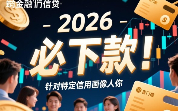 2026花户贷款必下款的口子有哪些，怎么申请容易过不查征信？