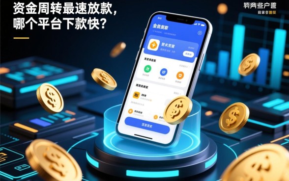 有哪些贷款APP能够实现迅速放款，哪个平台下款快？