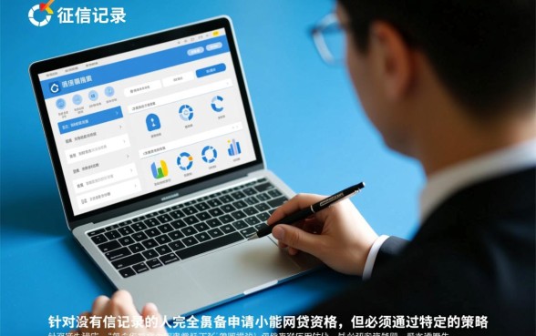 没有征信记录的人能申请小额网贷吗,征信空白能下款吗
